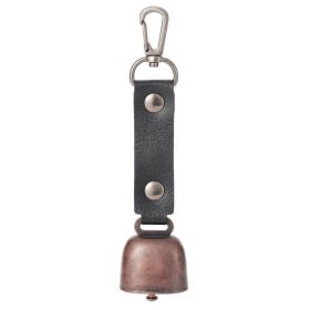 Outdoor Camping Bell Hiking Safety Avoiding Bear Bell (Type: Camping Bell, Color: black)